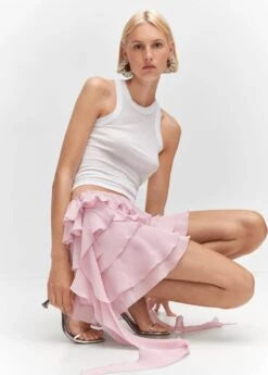 Jupe Gaze Volants 16 Jupe Gaze Volants -Vêtements Pascher 57084433 83 D2