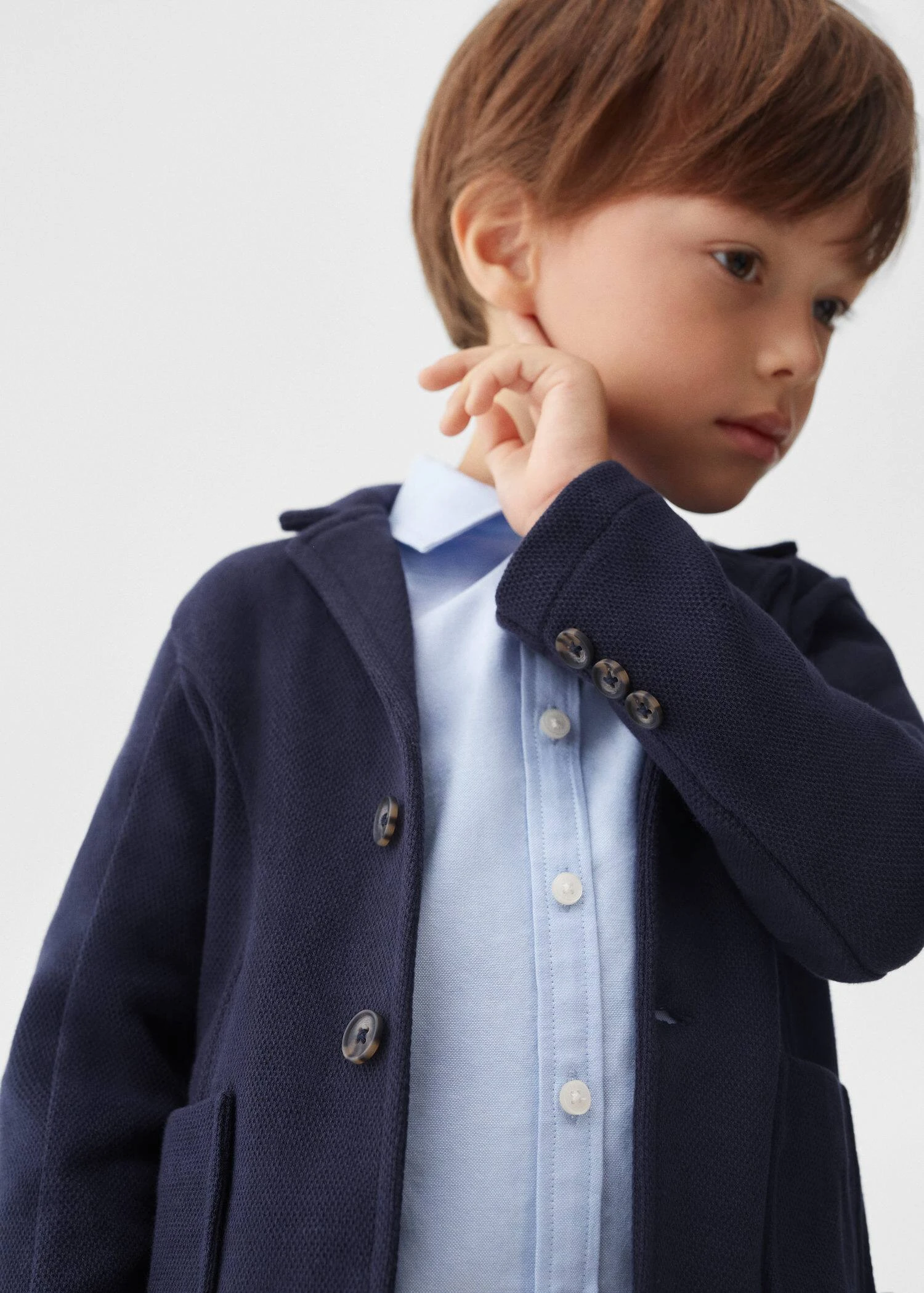 Veste Costume Regular Fit Texturée 7 Veste Costume Regular Fit Texturée – Image 5