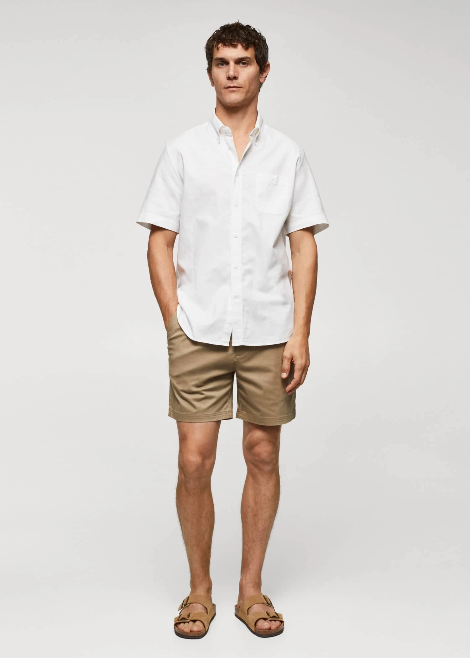 Chemise Regular-fit Oxford Manches Courtes 4 Chemise Regular-fit Oxford Manches Courtes – Image 2