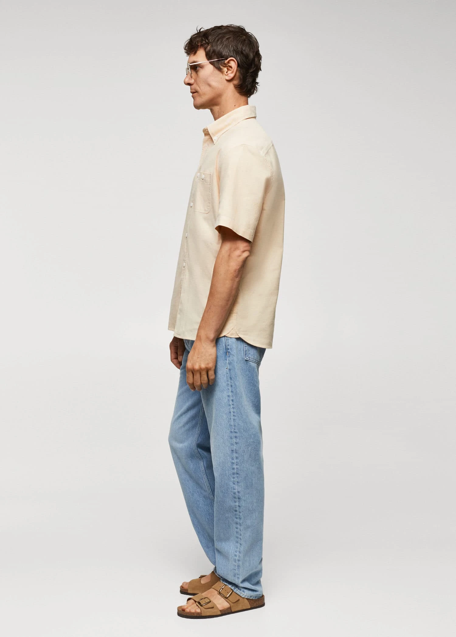 Chemise Regular-fit Oxford Manches Courtes 14 Chemise Regular-fit Oxford Manches Courtes – Image 12