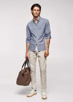 Chemise Coton Vichy -Vêtements Pascher 57085947 56 99999999 01