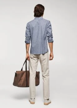 Chemise Coton Vichy -Vêtements Pascher 57085947 56 R