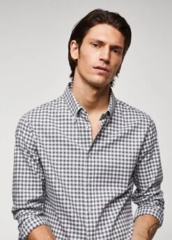 Chemise Coton Vichy -Vêtements Pascher 57085947 92 D1