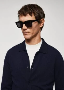 Cardigan En Laine à Col Polo -Vêtements Pascher 57085955 56 D1