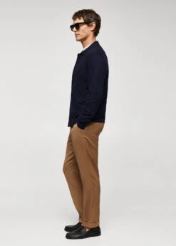 Cardigan En Laine à Col Polo -Vêtements Pascher 57085955 56 D2