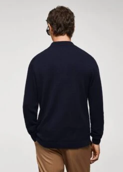 Cardigan En Laine à Col Polo -Vêtements Pascher 57085955 56 R