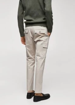 Pantalon Cargo Slim Fit En Coton 24 Pantalon Cargo Slim Fit En Coton -Vêtements Pascher 57085963 08 R