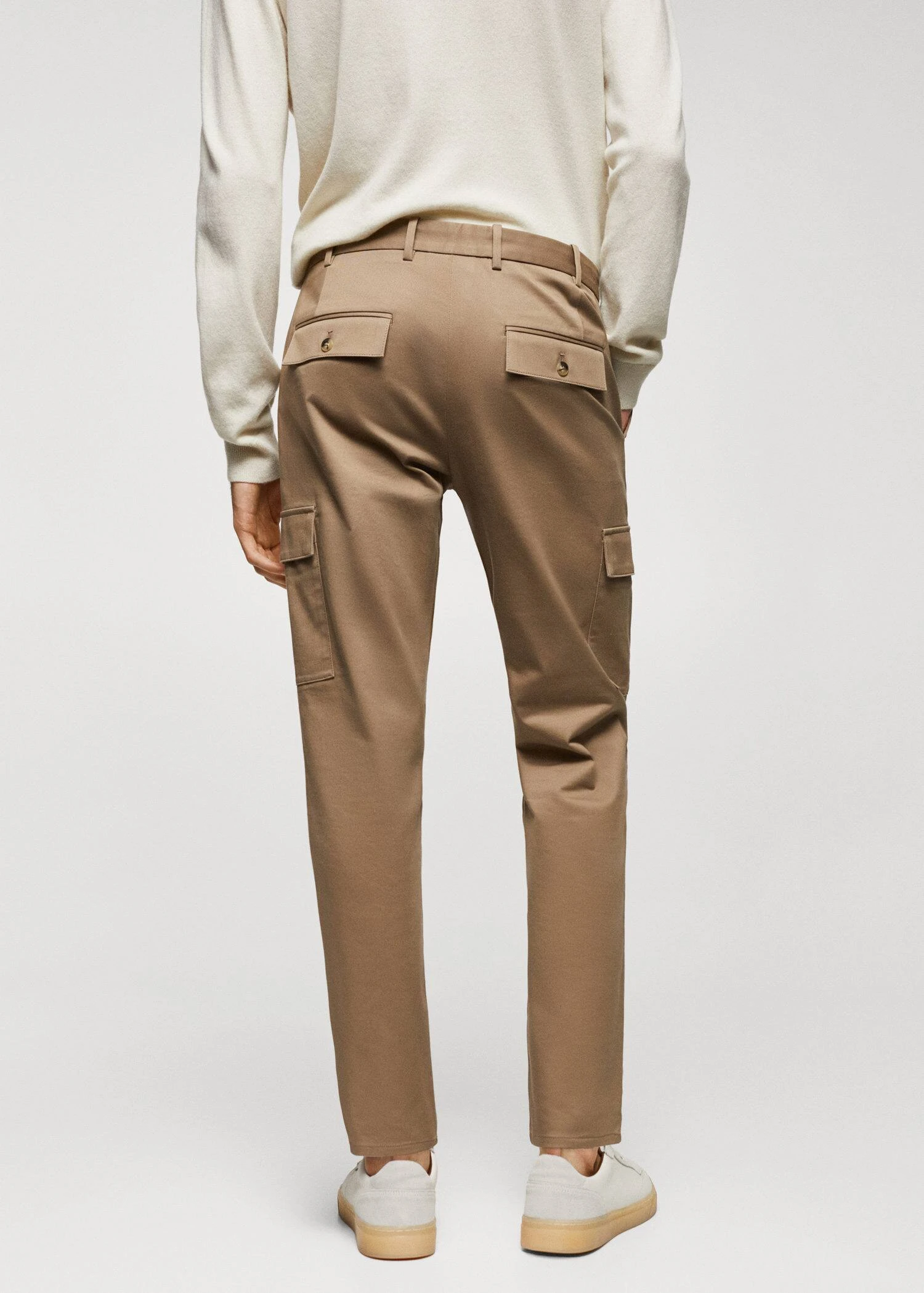 Pantalon Cargo Slim Fit En Coton 13 Pantalon Cargo Slim Fit En Coton – Image 11