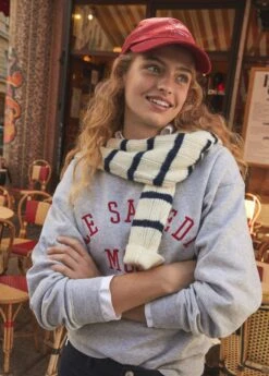 Sweat-shirt Message Brodé -Vêtements Pascher 57085974 92 D5