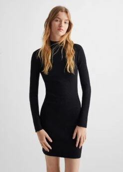 Robe Maille Ouverture Dos