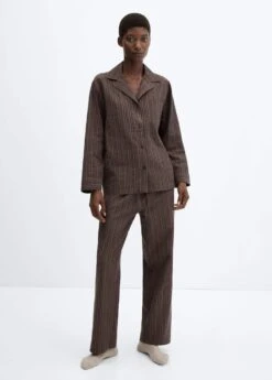 Pyjama Long Coton Rayures 15 Pyjama Long Coton Rayures -Vêtements Pascher 57086013 30 99999999 01