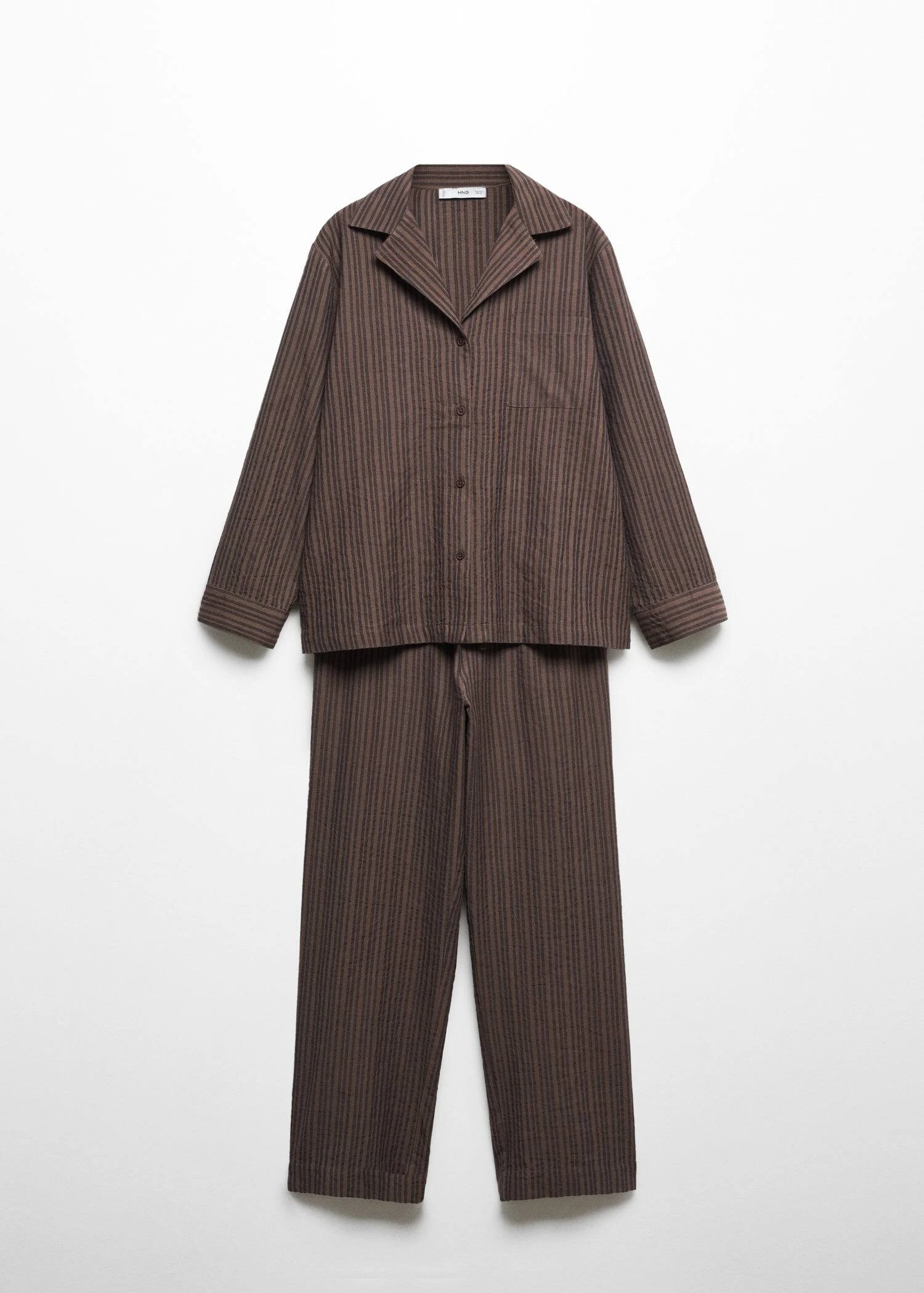 Pyjama Long Coton Rayures 11 Pyjama Long Coton Rayures – Image 9