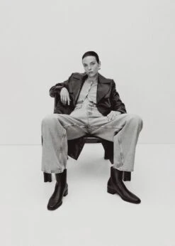 Bottines Cuir Fermeture Éclair