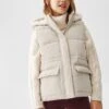 Gilet Matelassé Capuche Fausse Fourrure -Vêtements Pascher 57087109 03