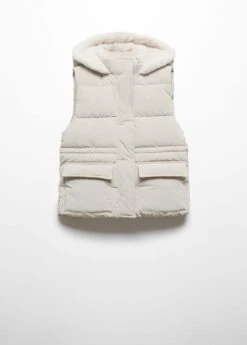Gilet Matelassé Capuche Fausse Fourrure -Vêtements Pascher 57087109 03 B