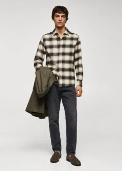 Chemise Regular Fit à Carreaux En Coton -Vêtements Pascher 57087707 05 99999999 01