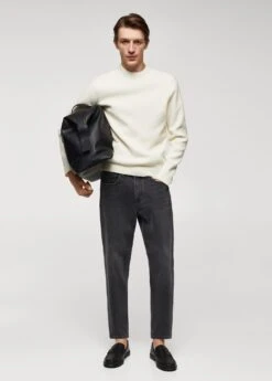 Pull-over Maille Côtelée Laine Mélangée -Vêtements Pascher 57087722 02 99999999 01