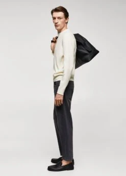 Pull-over Maille Côtelée Laine Mélangée -Vêtements Pascher 57087722 02 D2