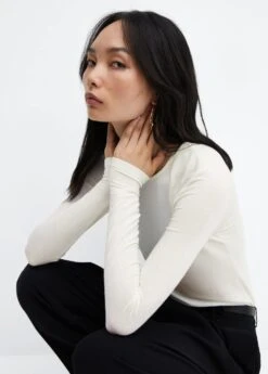 T-shirt Fin Col Rond -Vêtements Pascher 57087731 05 D2