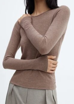 T-shirt Fin Col Rond -Vêtements Pascher 57087731 35 D6