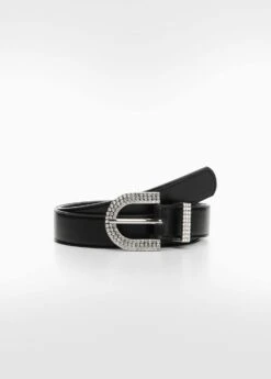 Ceinture Boucle Cristaux Facettes
