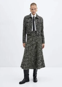 Jupe Midi Tweed 10 Jupe Midi Tweed -Vêtements Pascher 57087751 99 99999999 01