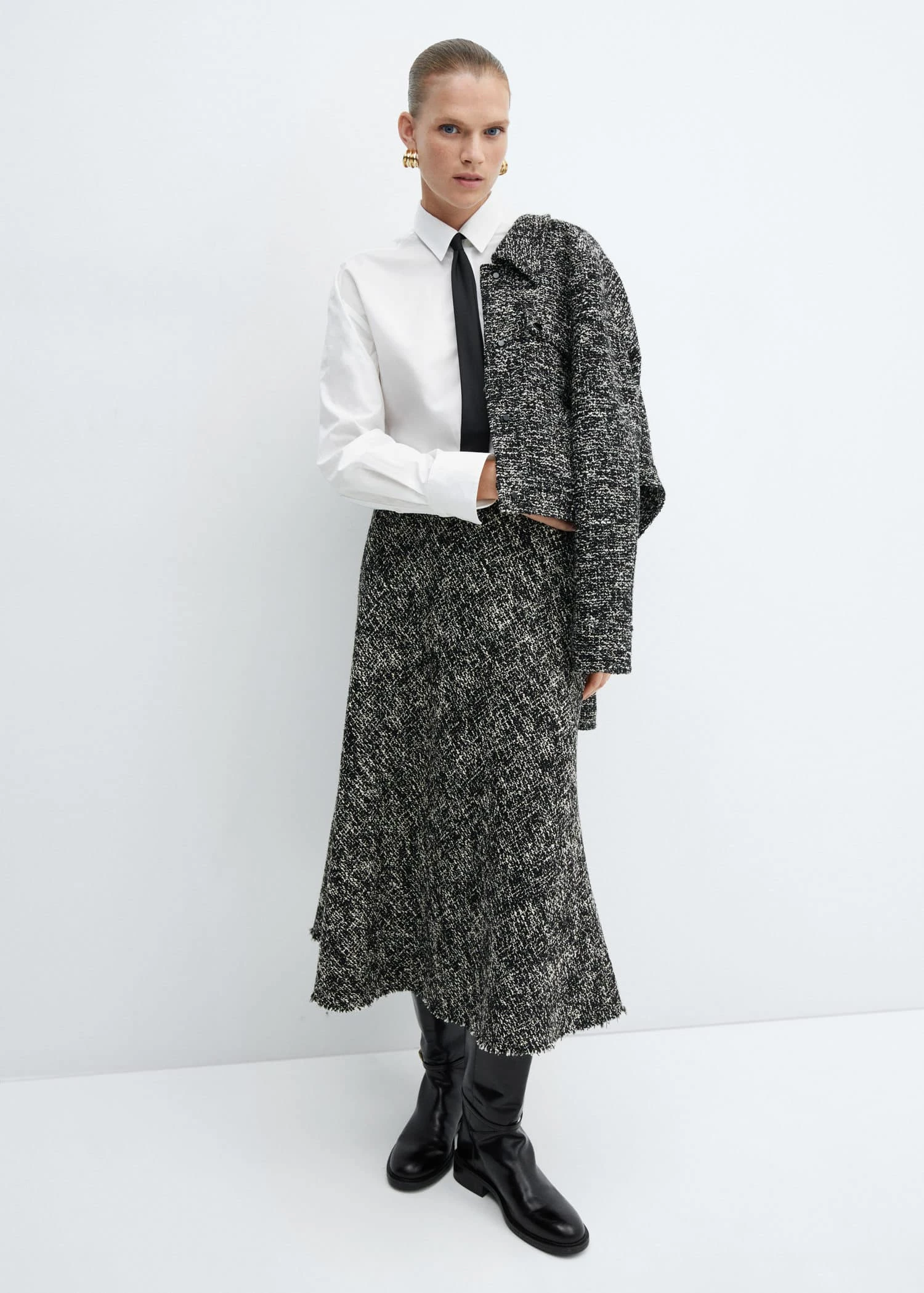 Jupe Midi Tweed 7 Jupe Midi Tweed – Image 5