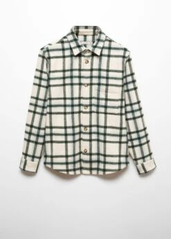 Surchemise En Laine à Carreaux 17 Surchemise En Laine à Carreaux -Vêtements Pascher 57087760 43 B