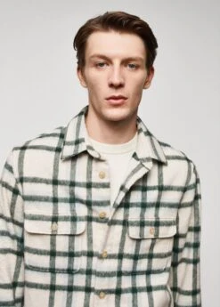 Surchemise En Laine à Carreaux 13 Surchemise En Laine à Carreaux -Vêtements Pascher 57087760 43 D1