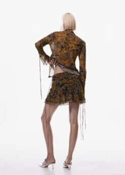 Jupe Imprimée Semi-transparente 10 Jupe Imprimée Semi-transparente -Vêtements Pascher 57087762 30 R