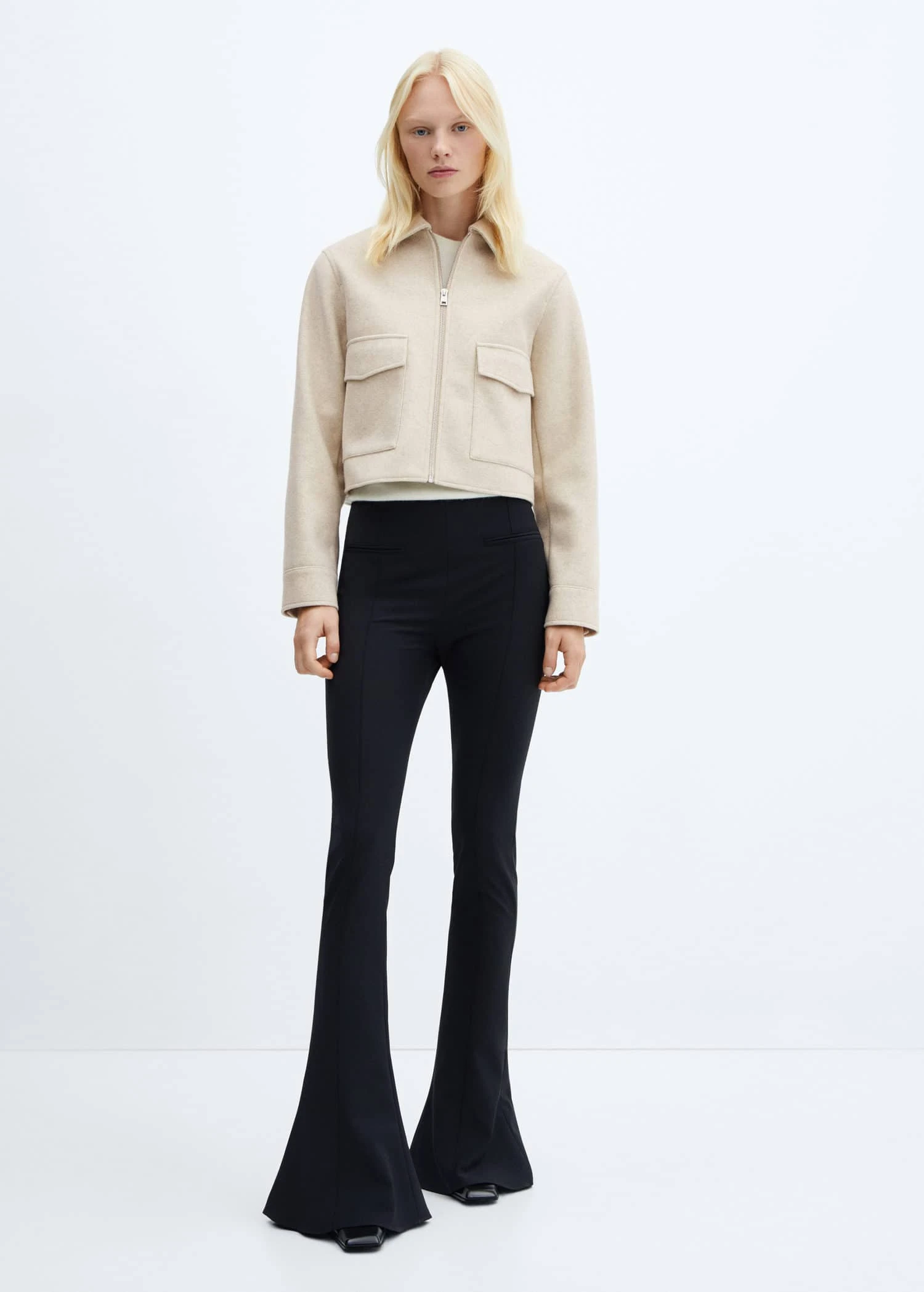 Veste Poches Fermeture Éclair 4 Veste Poches Fermeture Éclair – Image 2