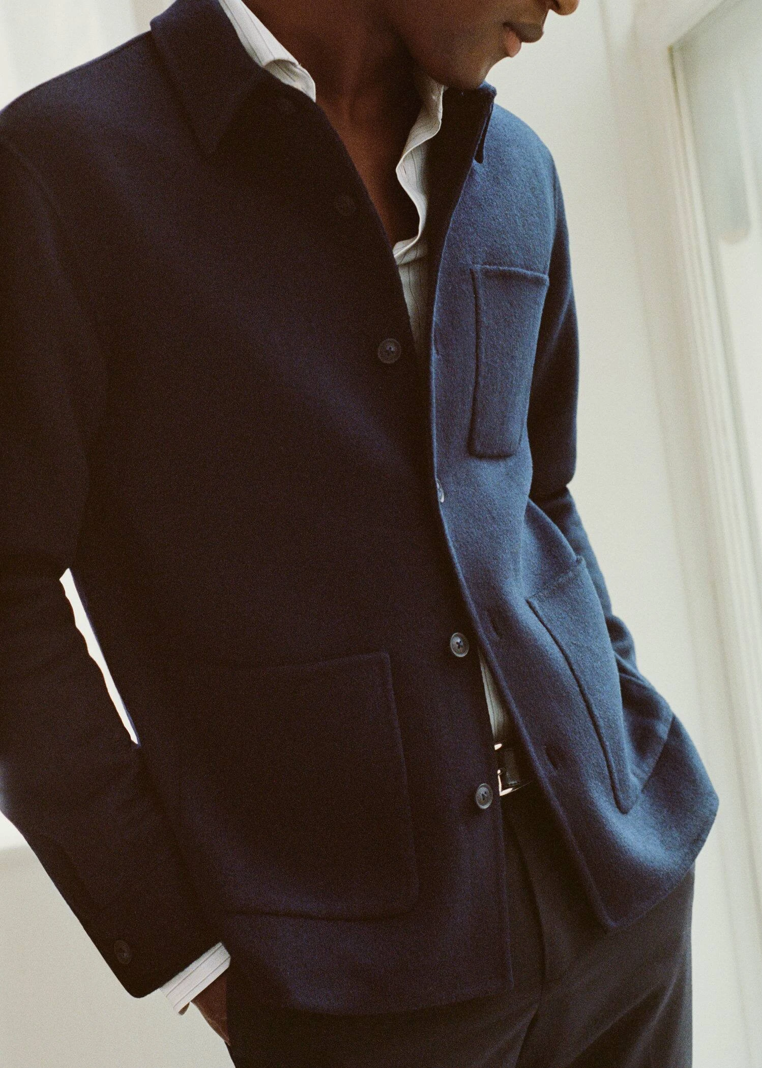 Surchemise Laine Recyclée 8 Surchemise Laine Recyclée – Image 6