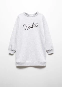 Robe Sweat-shirt Message