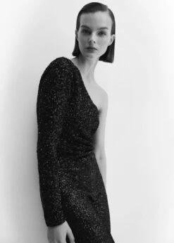 Top Asymétrique Sequins -Vêtements Pascher 57089107 99 D2