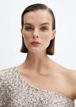 Top Asymétrique Sequins -Vêtements Pascher 57089107 PL D1