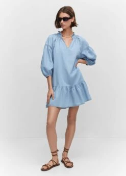 Robe Volant Manches Bouffantes -Vêtements Pascher 57092506 TC 99999999 01