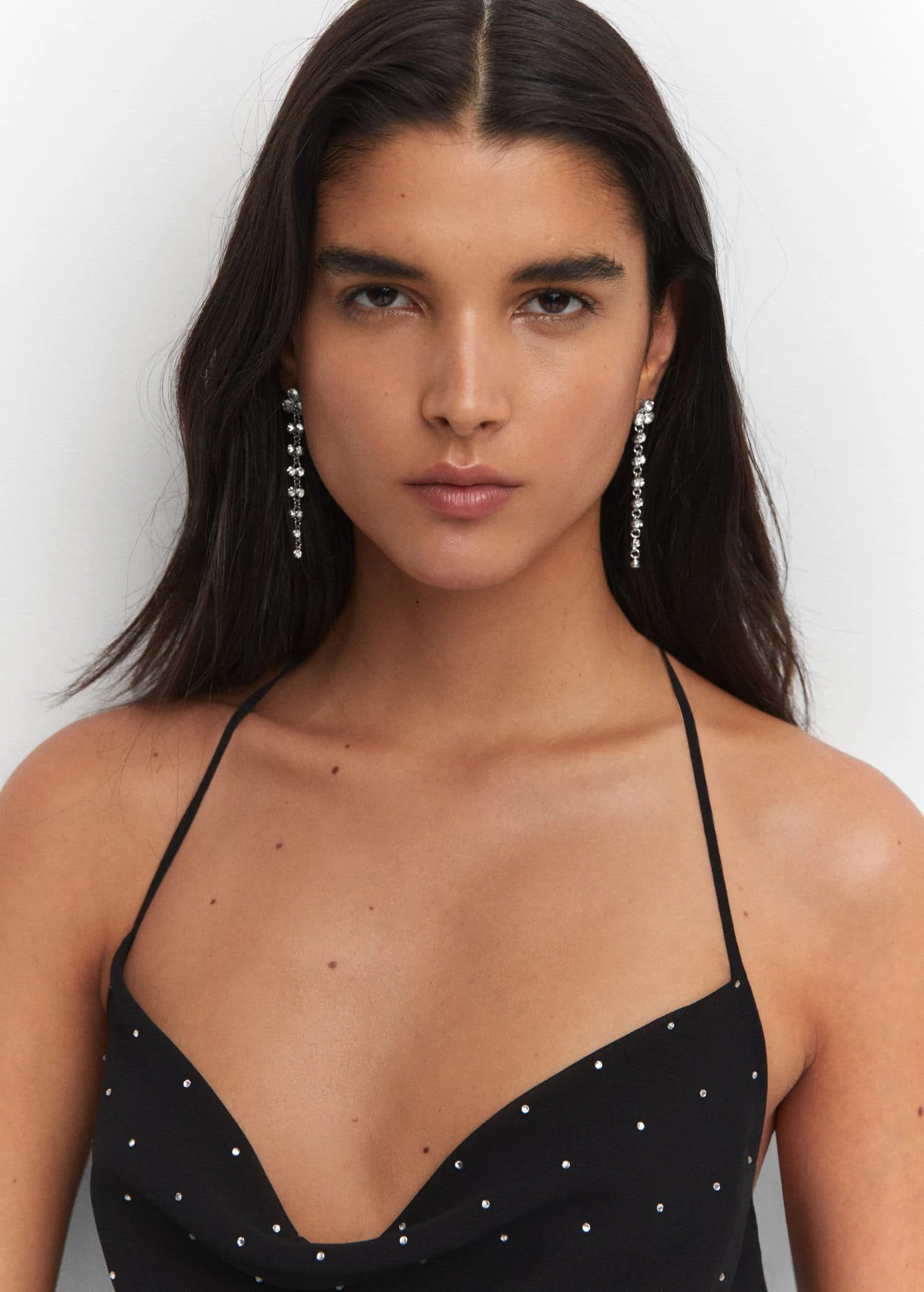 Boucles D'oreilles Pendantes Strass 3 Boucles D'oreilles Pendantes Strass