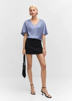 Blouse Satinée Manches Courtes -Vêtements Pascher 57093811 50 99999999 01