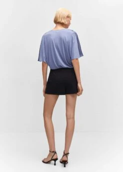 Blouse Satinée Manches Courtes -Vêtements Pascher 57093811 50 R