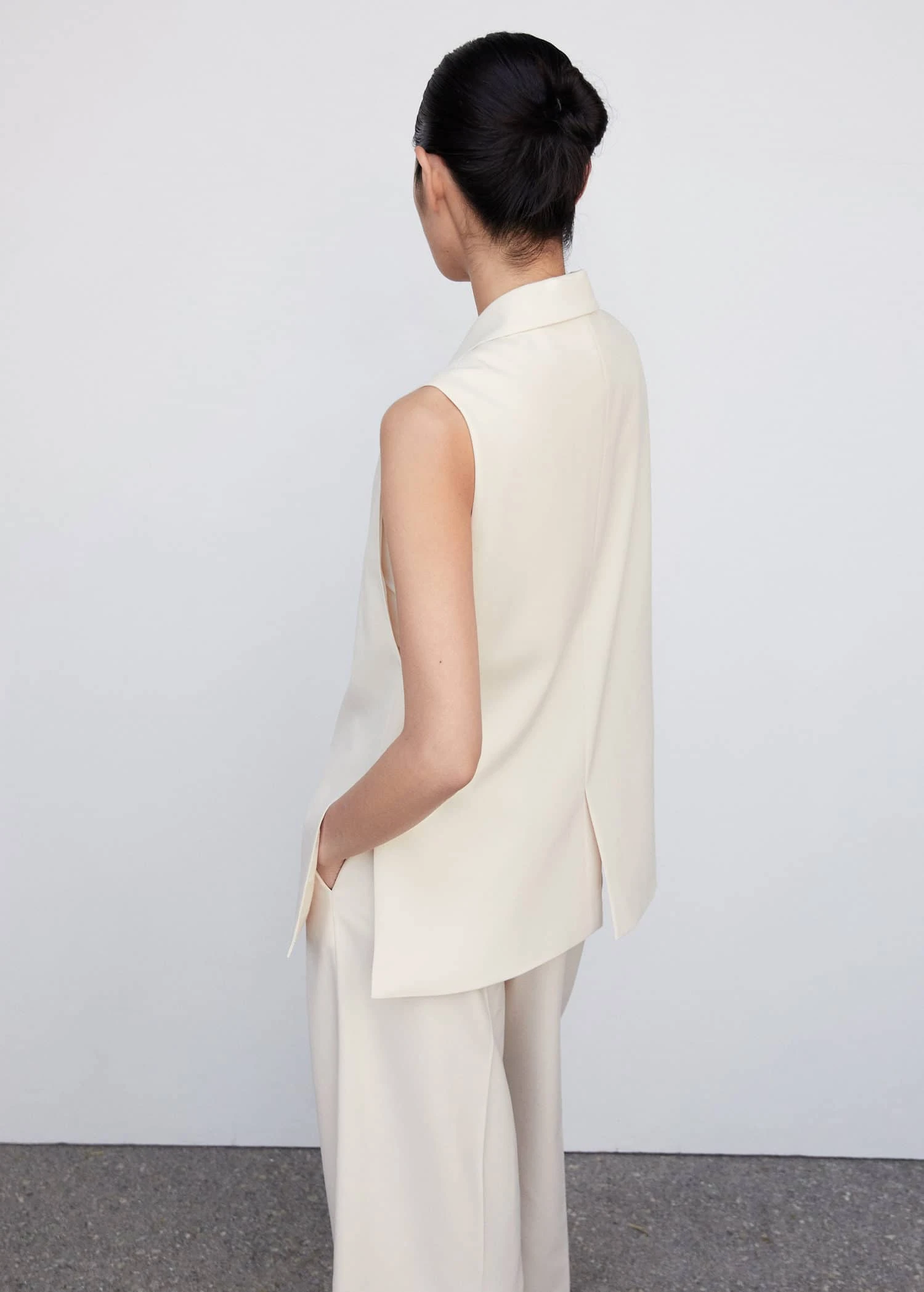 Gilet Long Fentes 6 Gilet Long Fentes – Image 4