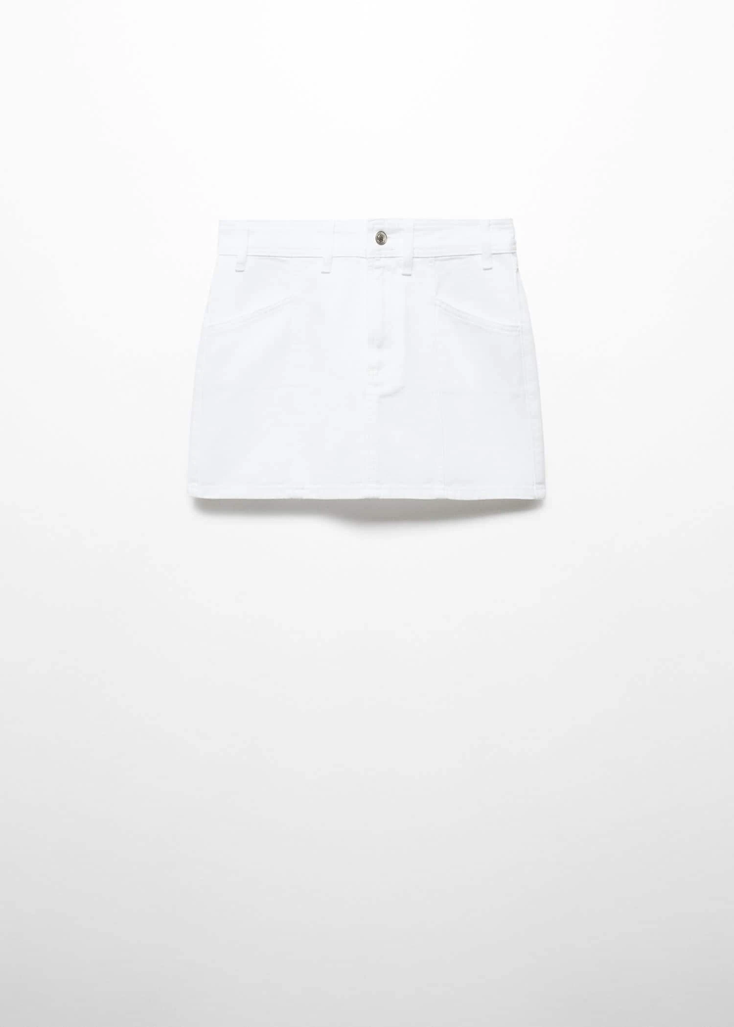 Minijupe En Jean Coutures 8 Minijupe En Jean Coutures – Image 6