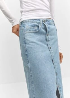 Jupe En Jean Boutons -Vêtements Pascher 57094430 TC D6