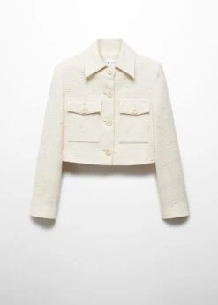 Veste Crop Tweed Poches 17 Veste Crop Tweed Poches -Vêtements Pascher 57094433 05 B