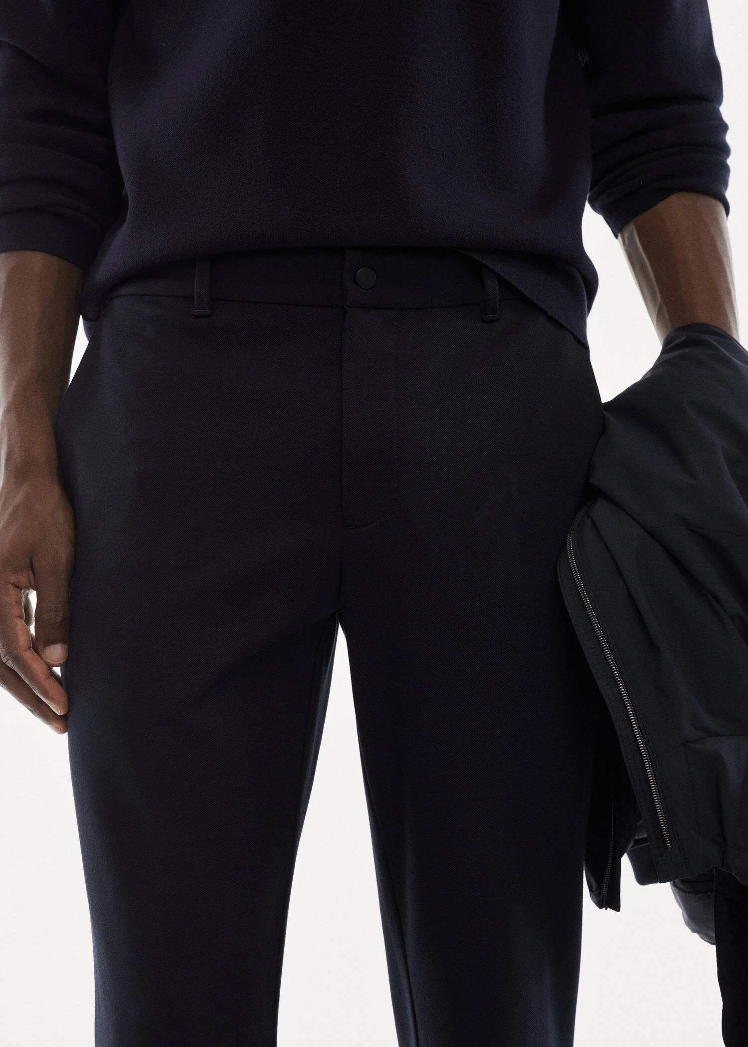 Pantalon Slim Fit Infroissable 14 Pantalon Slim Fit Infroissable – Image 12