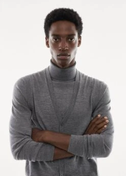 Gilet 100 % Laine Mérinos -Vêtements Pascher 57094761 92 D1