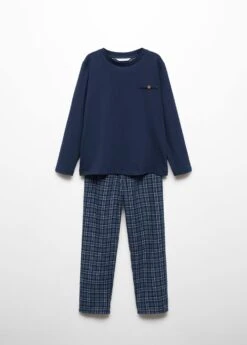 Pyjama Long à Carreaux -Vêtements Pascher 57094764 52 B