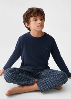 Pyjama Long à Carreaux -Vêtements Pascher 57094764 52 D2
