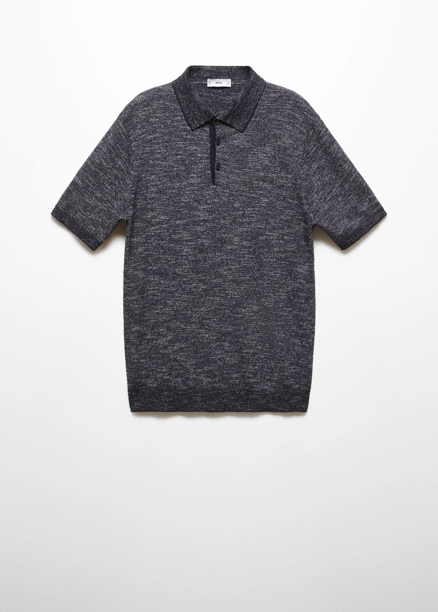Polo Coton Maille Jaspé 9 Polo Coton Maille Jaspé – Image 7