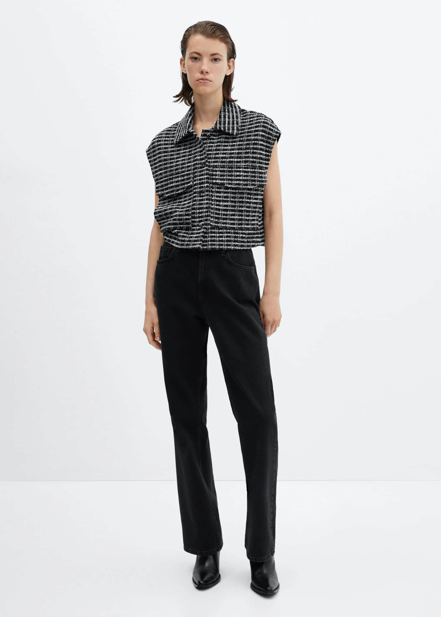 Gilet Tweed Oversize 4 Gilet Tweed Oversize – Image 2