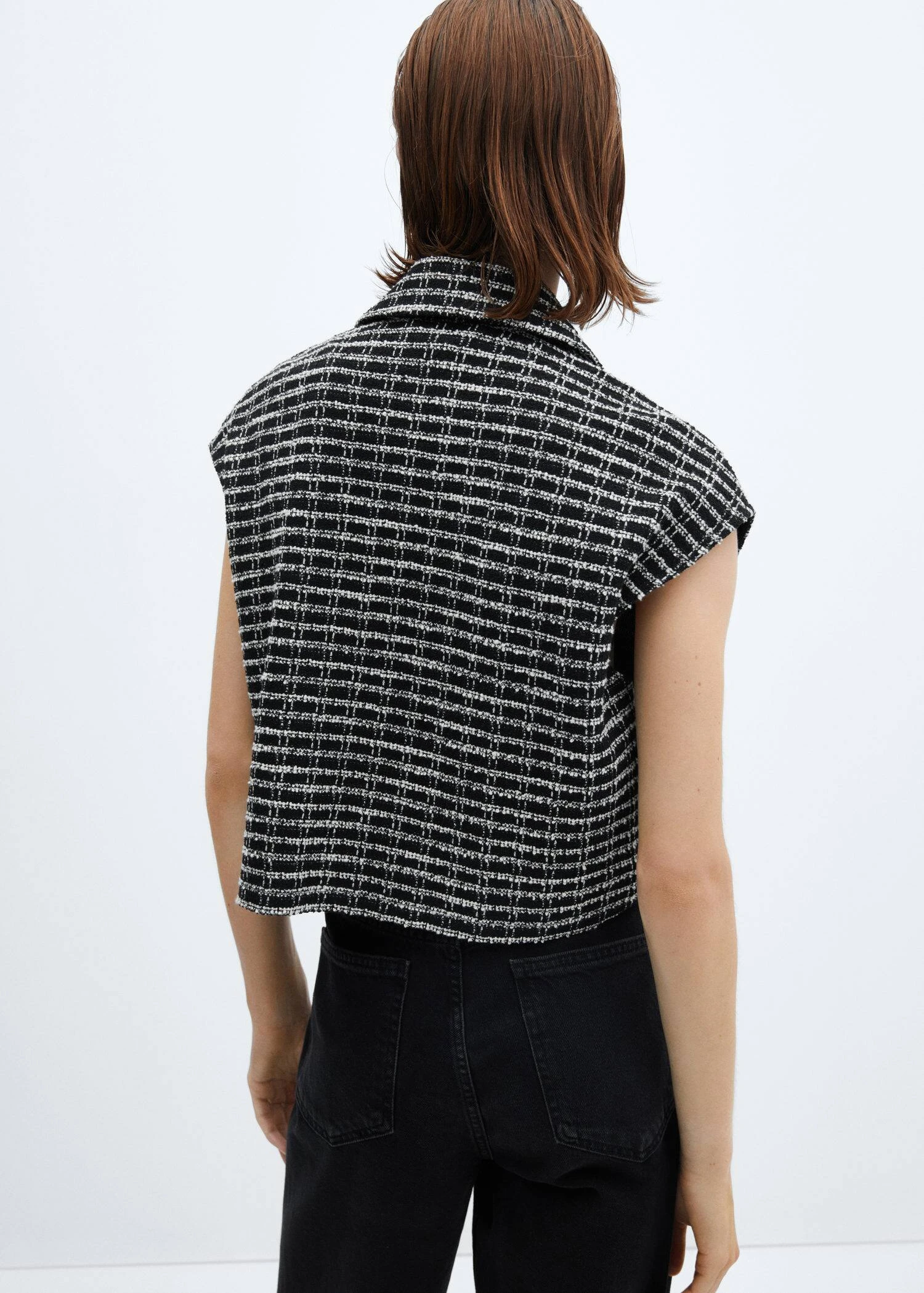 Gilet Tweed Oversize 5 Gilet Tweed Oversize – Image 3